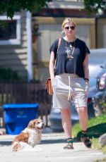 MISCHA BARTON Out with Her Dog in Los Feliz 06/03/2021