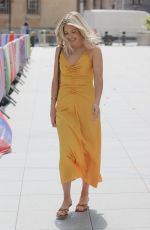 MOLLIE KING Arrives at BBC Studios in London 06/12/2021