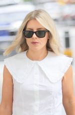 MOLLIE KING Arrivevs at BBC Radio 1 Studios in London 06/06/2021