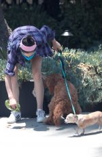 MOLLY HURWITZ Out with Her Dogs in Los Angeles 06/02/2021