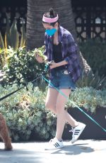 MOLLY HURWITZ Out with Her Dogs in Los Angeles 06/02/2021