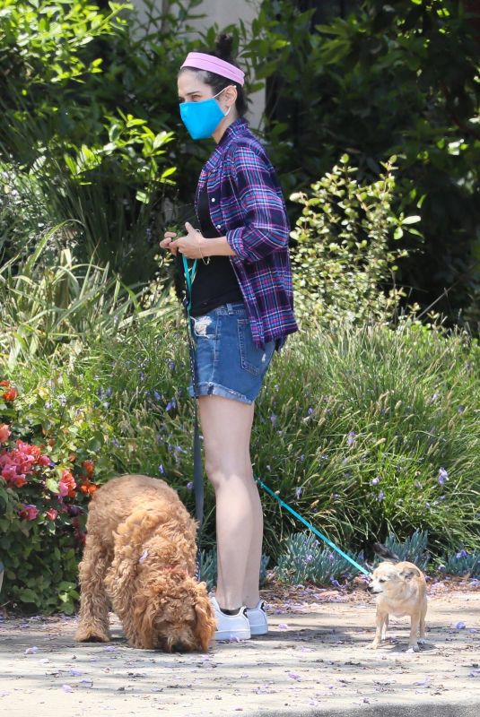 MOLLY HURWITZ Out with Her Dogs in Los Angeles 06/02/2021