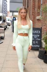 MOLLY SMITH Leaves Blok Gym wear in Manchester 06/22/2021