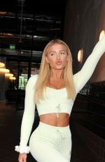 MOLLY SMITH Leaves Blok Gym wear in Manchester 06/22/2021