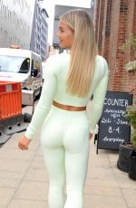 MOLLY SMITH Leaves Blok Gym wear in Manchester 06/22/2021