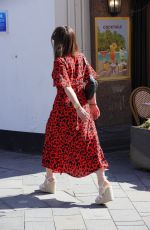 MYLEENE KLASS Arrives at Smooth Radio in London 06/01/2021