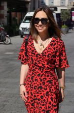 MYLEENE KLASS Arrives at Smooth Radio in London 06/01/2021