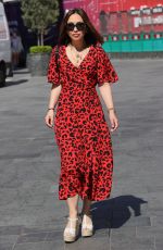 MYLEENE KLASS Arrives at Smooth Radio in London 06/01/2021