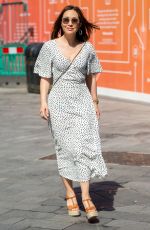 MYLEENE KLASS Arrives at Smooth Radio Studios in London 06/02/2021