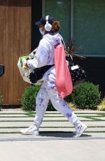 NAOMI OSAKA Arrives Back at Her Home in Los Angeles After Dropping out of the French Open Tournament 06/01/2021