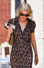 NAOMI WATTS in a Floral Dress Out in New York 06/29/2021