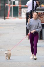 NAOMI WATTS Out with Her Dog in New York 06/07/2021