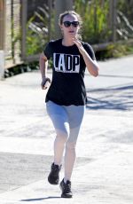NATALIE PORTMAN Out Jogging in Sydney 06/17/2021
