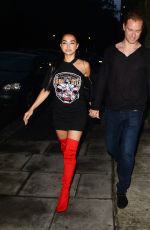 NATASHA GRANO Night Out in Notting Hill 06/19/2021