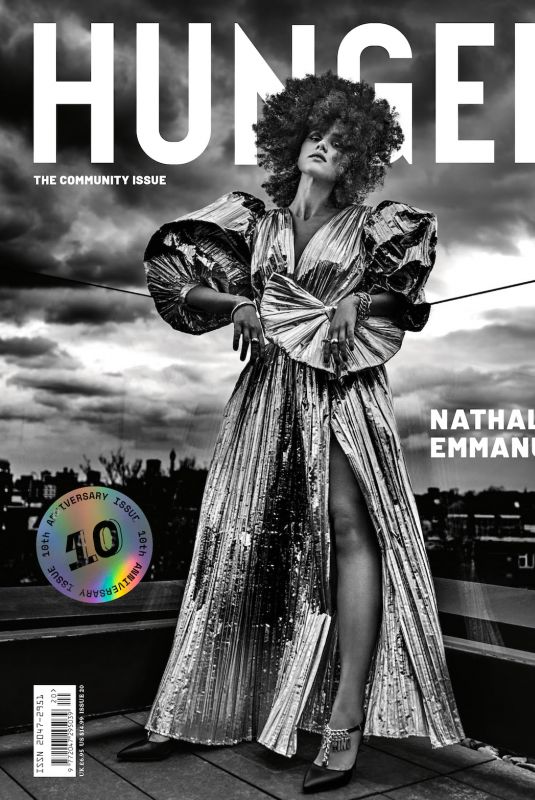 NATHALIE EMMANUEL for Hunger Magazine: The Community Issue, May 2021