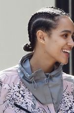 NATHALIE EMMANUEL Out in Notting Hill in London 05/30/2021