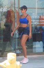NICOLE MURPHY Out with Her Dog in Hollywood 06/21/2021