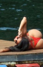 NICOLE SCHERZINGER in Bikini on Vacation in Italy 06/29/2021