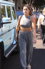 NICOLETTE GRAY and Tristan Thompson at The Ivy in West Hollywood 06/26/2021