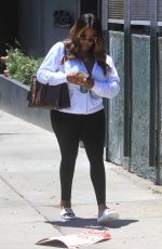 NIECY NASH Leaves Dogpound Gym in West Hollywood 06/08/2021