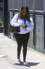 NIECY NASH Leaves Dogpound Gym in West Hollywood 06/08/2021