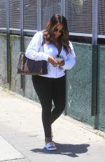 NIECY NASH Leaves Dogpound Gym in West Hollywood 06/08/2021