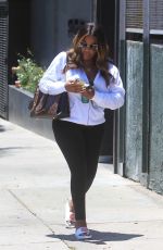 NIECY NASH Leaves Dogpound Gym in West Hollywood 06/08/2021