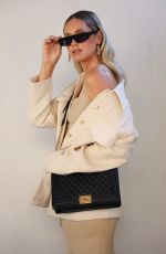 NIKKI PHILIPPS at Afterpay Australian Fashion Week Street Style in Sydney 06/02/2021