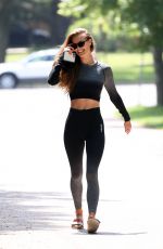 NINA AGDAL Teaching a Yoga Class in Amagansett Hamptons in New York 06/19/2021