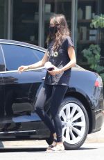 NINA DOBREV Leaves a Gym in West Hollywood 06/04/2021