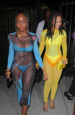 NORMANI and CHLOE at Doja Cat