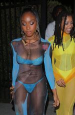 NORMANI and CHLOE at Doja Cat