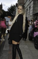 OLIVIA ATTWOOD at Olivia Attwood x ISawItFirst Collection Launch Party in Manchester 06/14/2021