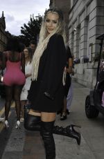 OLIVIA ATTWOOD at Olivia Attwood x ISawItFirst Collection Launch Party in Manchester 06/14/2021