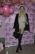 OLIVIA ATTWOOD at Olivia Attwood x ISawItFirst Collection Launch Party in Manchester 06/14/2021