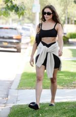 OLIVIA CULPO Leaves Pilates Class in West Hollywood 06/01/2021
