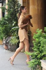 OLIVIA CULPO Out with Her Dog in New York 06/15/2021