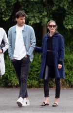 OLIVIA PALERMO and Johannes Huebl Out in New York 06/13/2021
