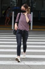 OLIVIA WILDE Arrives at LAX Airport in Los Angeles 06/20/2021