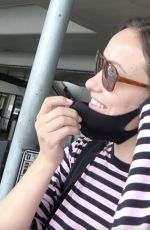 OLIVIA WILDE Arrives at LAX Airport in Los Angeles 06/20/2021