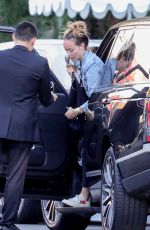 OLIVIA WILDE Drives Harry Styles