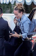 OLIVIA WILDE Drives Harry Styles