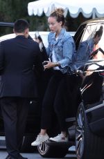 OLIVIA WILDE Drives Harry Styles