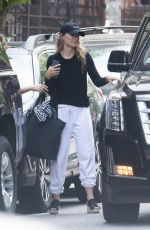 OLIVIA WILDE Leaves Her Hotel in New York 06/28/2021
