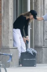 OLIVIA WILDE Leaves Her Hotel in New York 06/28/2021