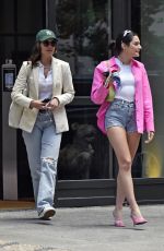 PAIGE DESORBO in Denim Shorts Out in New York 06/23/2021