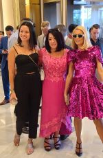 PARIS and NICKY HILTON at Resorts World Grand Opening in Las Vegas 06/25/2021