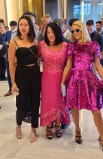 PARIS and NICKY HILTON at Resorts World Grand Opening in Las Vegas 06/25/2021