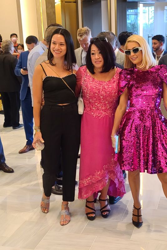 PARIS and NICKY HILTON at Resorts World Grand Opening in Las Vegas 06/25/2021