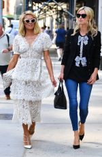 PARIS and NICKY HILTON Out in New York 06/21/2021